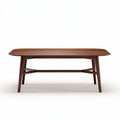 Walnut wood dining table with modern design 150 x 80 x 75cm